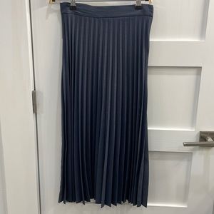 Zara pleated midi skirt